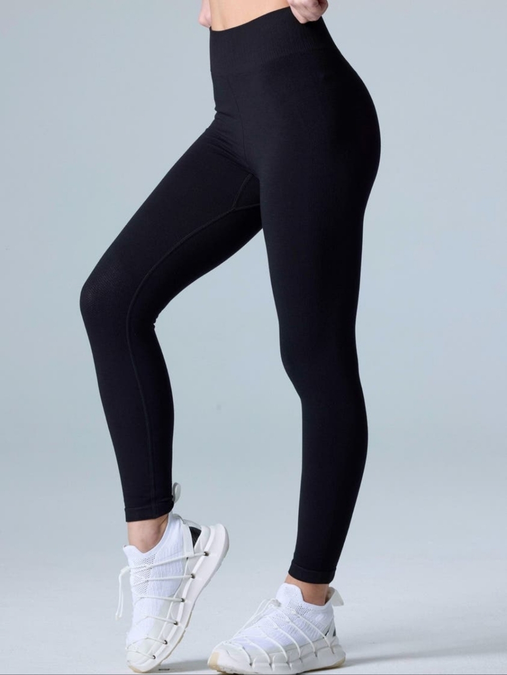 Cozy Zero Merino Medium Pressure Leggings Black Size Small - Picture 2 of 6